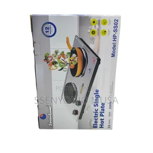 Simbaland Electric Double Hot Plate Hp-Ss02-2500w-Stainless-