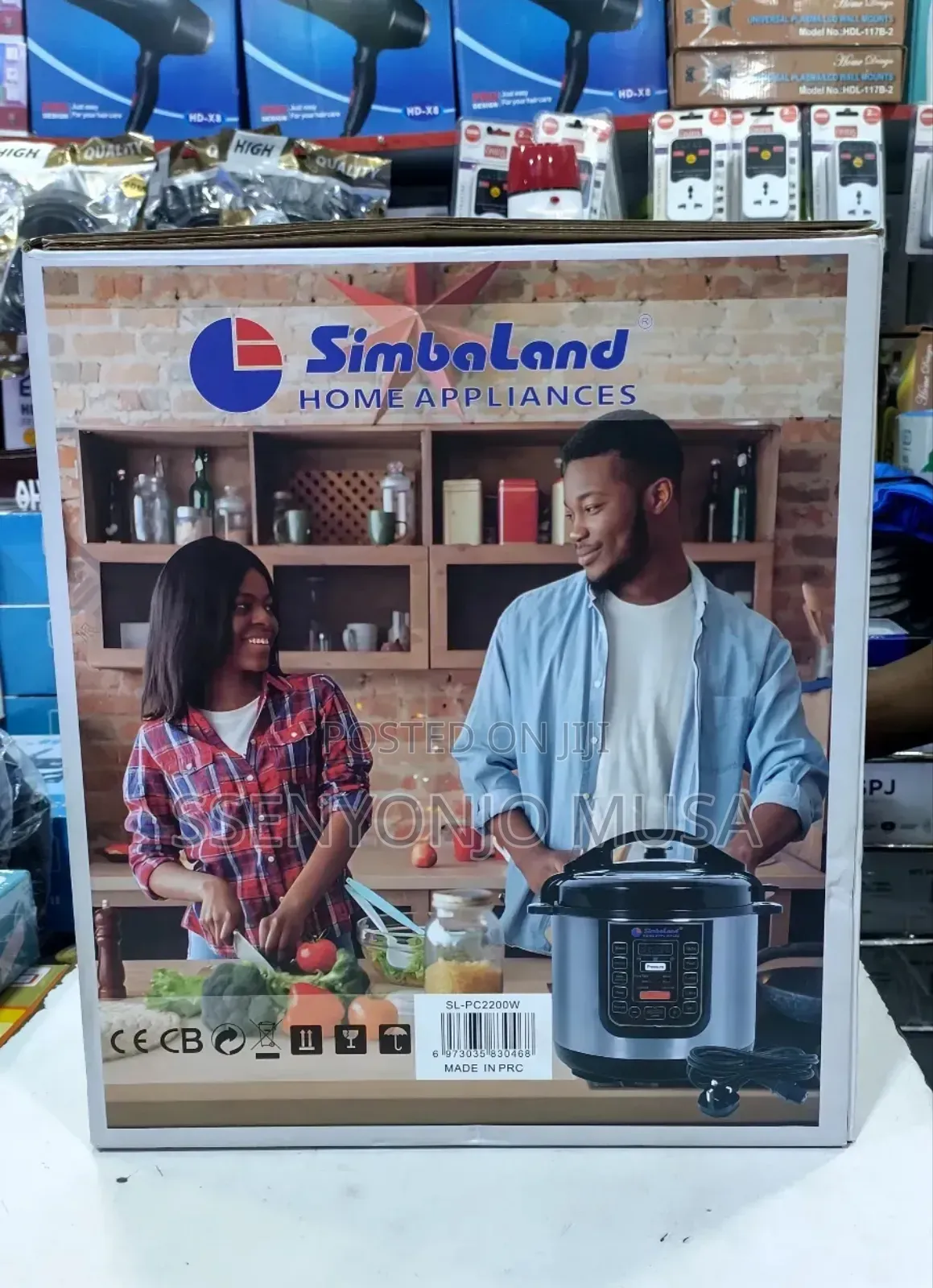 Simbaland 14-in-1 Electric Pressure Cooker -1000w, 7l, Touch
