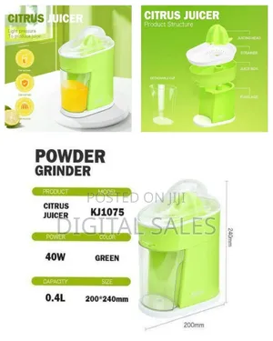 Compact Electric Citrus Juicer