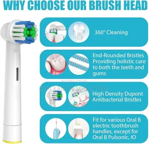 Replacement Toothbrush Heads for Oral-B Braun Electric Toothbrush 4pcs