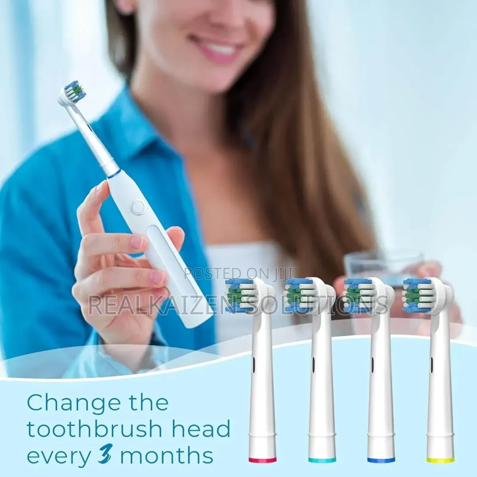 Replacement Toothbrush Heads for Oral-B Braun Electric Toothbrush 4pcs