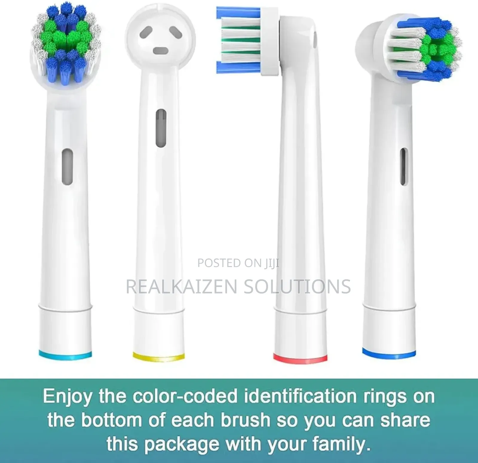 Replacement Toothbrush Heads for Oral-B Braun Electric Toothbrush 4pcs