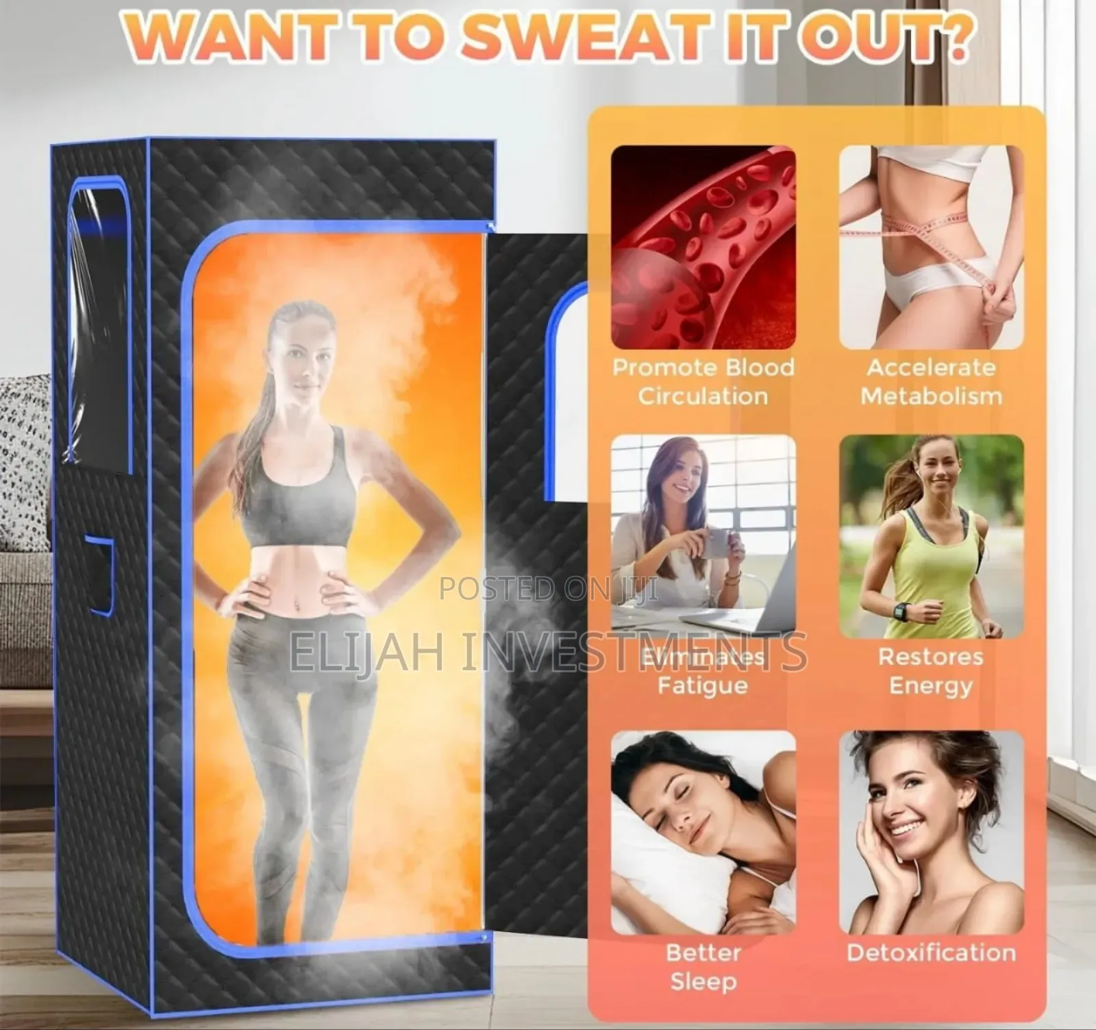 Portable Home Steam Sauna Tent