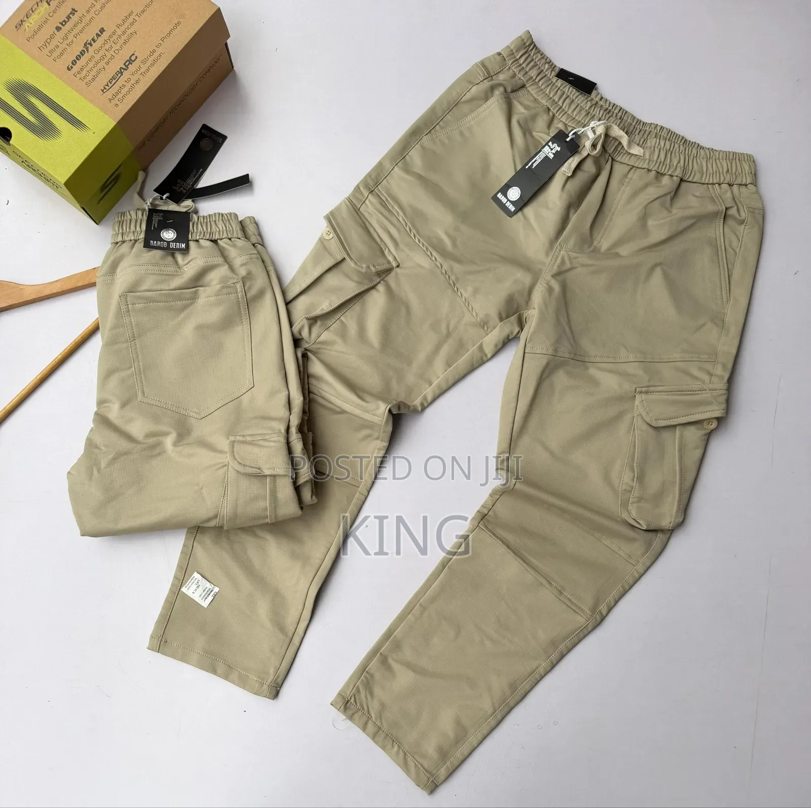 Men's Slim Fit Cargo Jogger Pants