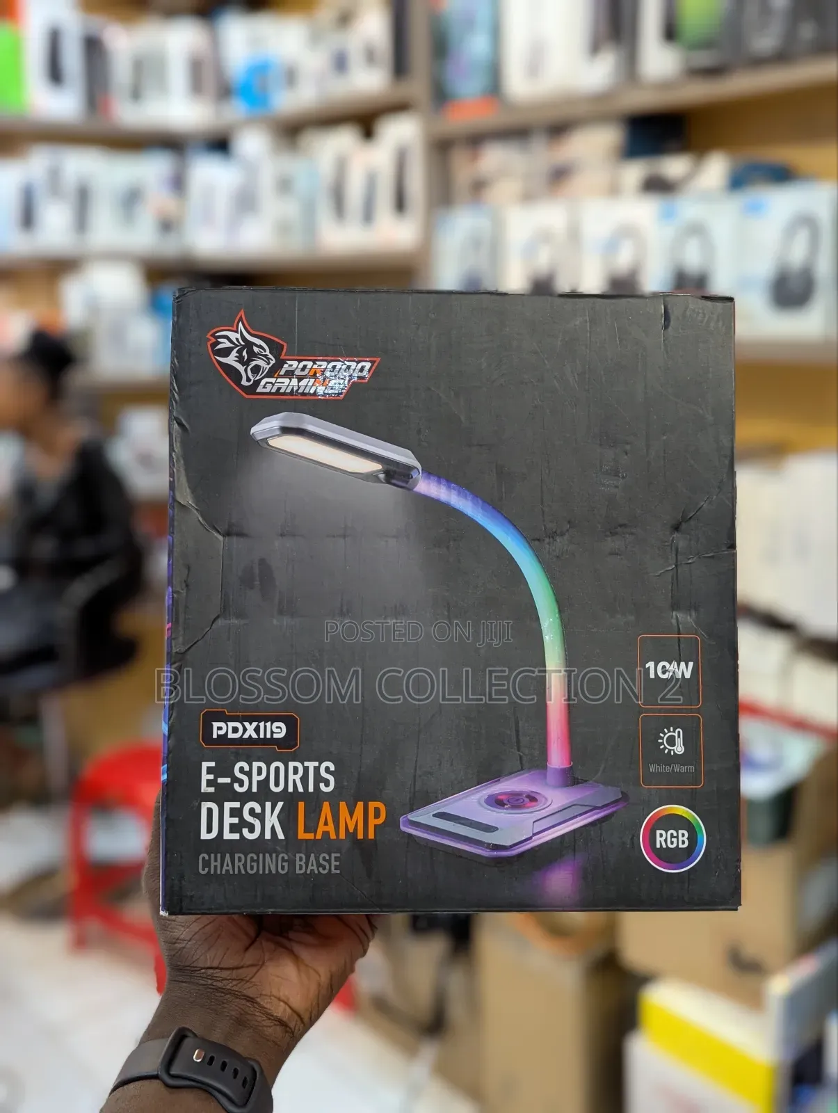 Porodo Multifunctional Esports Desk Lamp With Wireless Charger