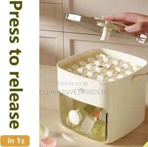Aswei Portable Ice Cube Maker and Storage Box