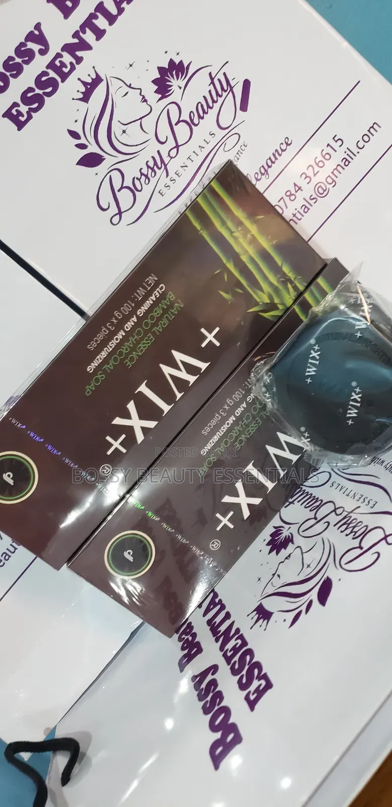 Wix Bamboo Charcoal Soap