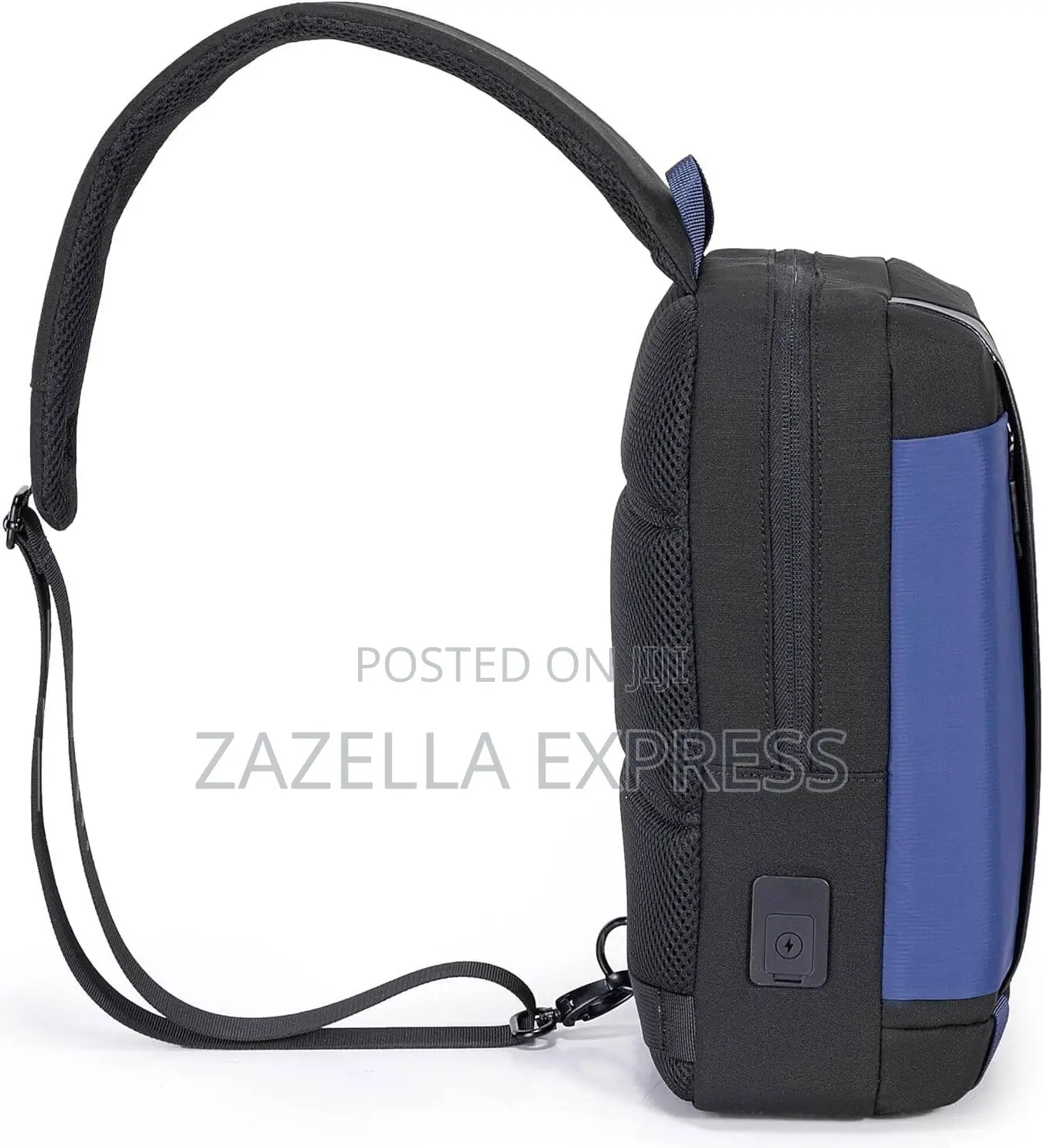 Porodo Cross Body Sling Bag With *Fingerprint* Lock