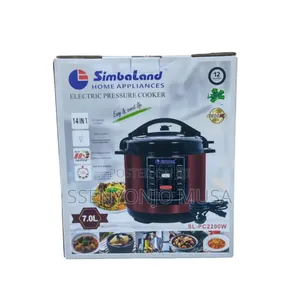 Simbaland 14-in-1 Electric Pressure Cooker -1000w, 7l, Touch