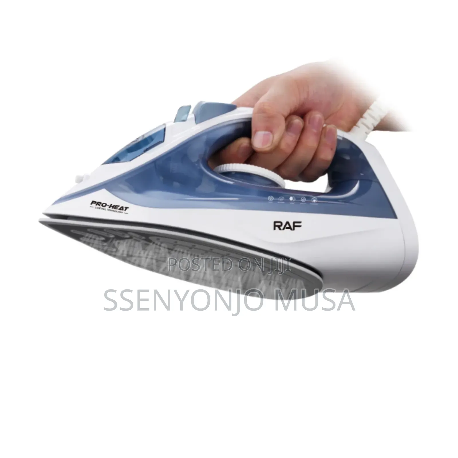 Raf 2000w Electric Steam Iron – Ceramic Soleplate, Self-Cleaning