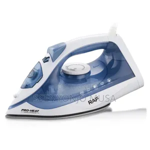 Raf 2000w Electric Steam Iron – Ceramic Soleplate, Self-Cleaning