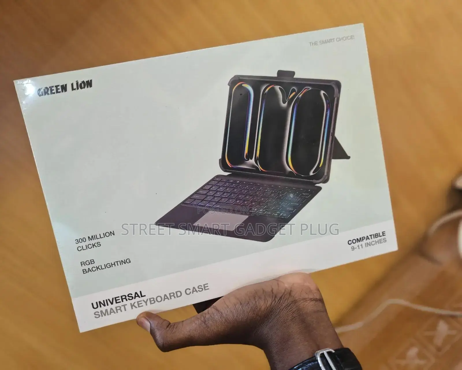 Greenlion Universal Smart Keyboard Case (Rgb) 9 Inch - 11 Inches