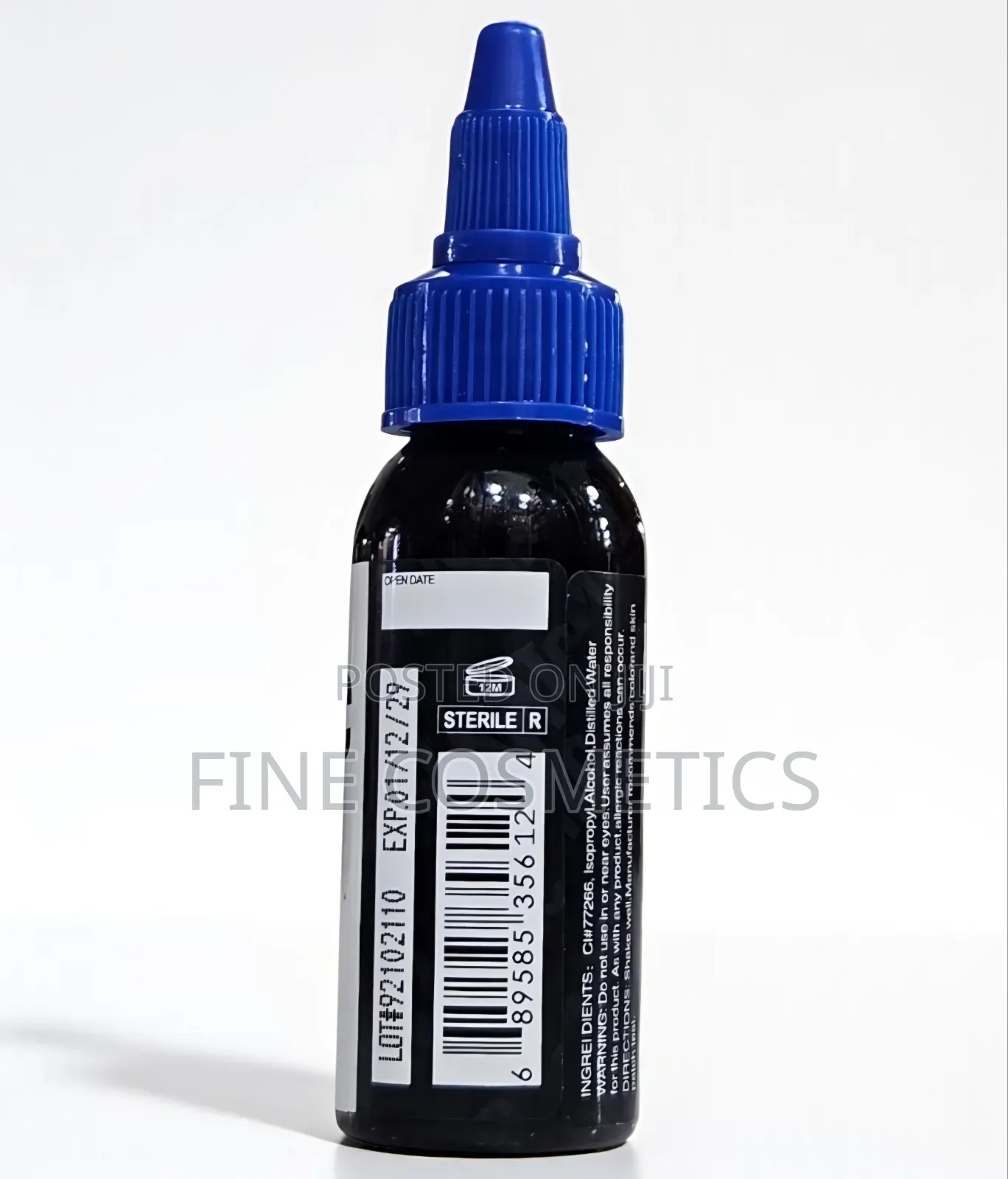 Dynamic TBK Triple Black Premium Tattoo Ink Microblading Pigment 30ml