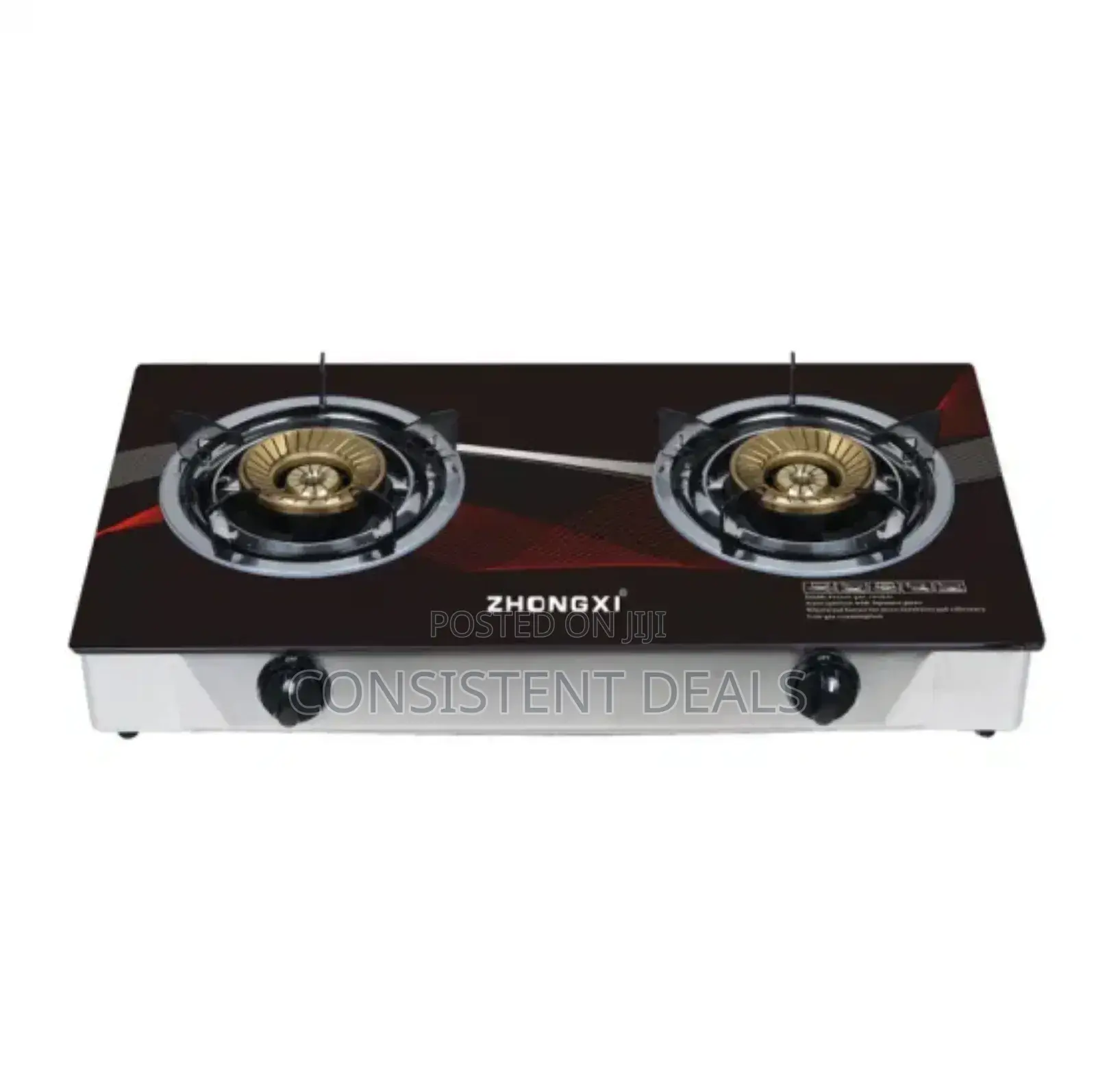 Double  Countertop  Gas Stove