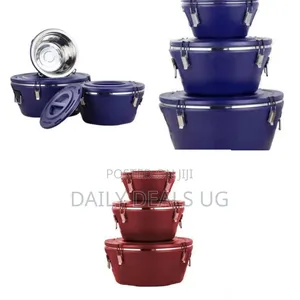 Stackable Insulated Food Warmer Casserole Set - Multicolor