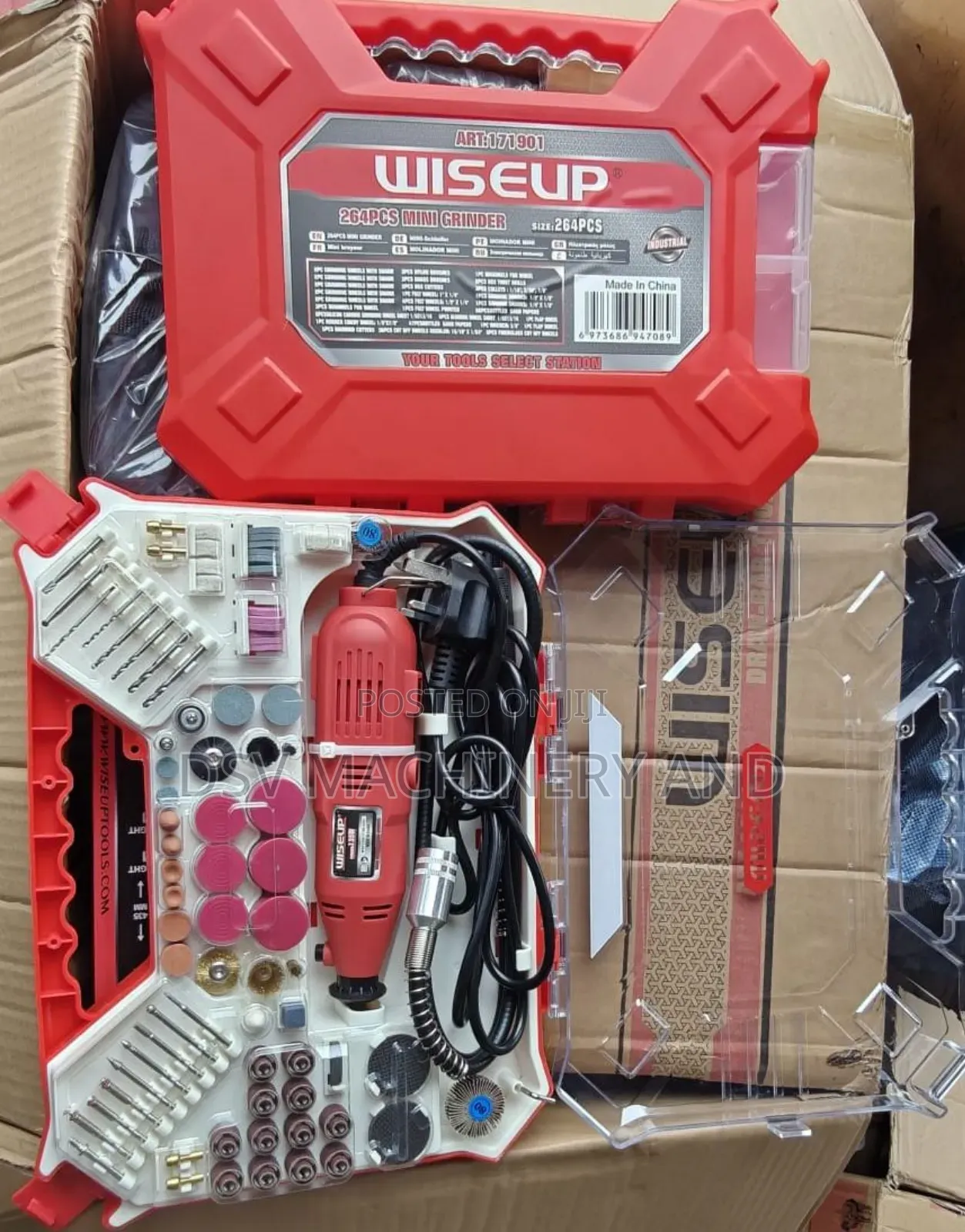 Wiseup 264 Pieces Mini Grinder