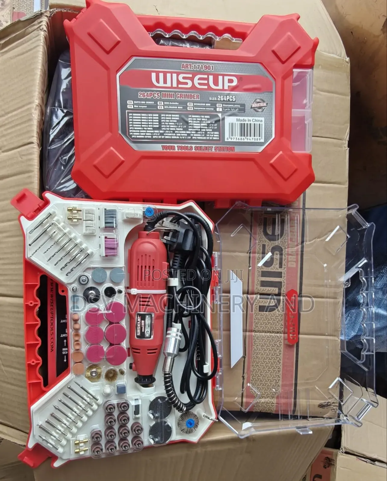 Wiseup 264 Pieces Mini Grinder