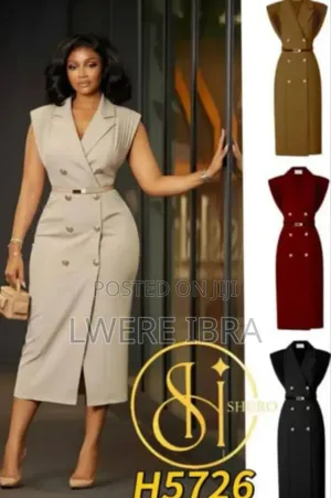 Maroon Blazer Dress For Ladies Size M-2xl