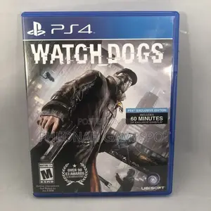 Watch Dogs 1 Game Cd For Ps4: This Game Is Like Gta But Way Too Cool.
