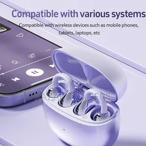 Earclip Earbuds Wireless Bluetooth, Ear Clip Bluetooth Headphoness