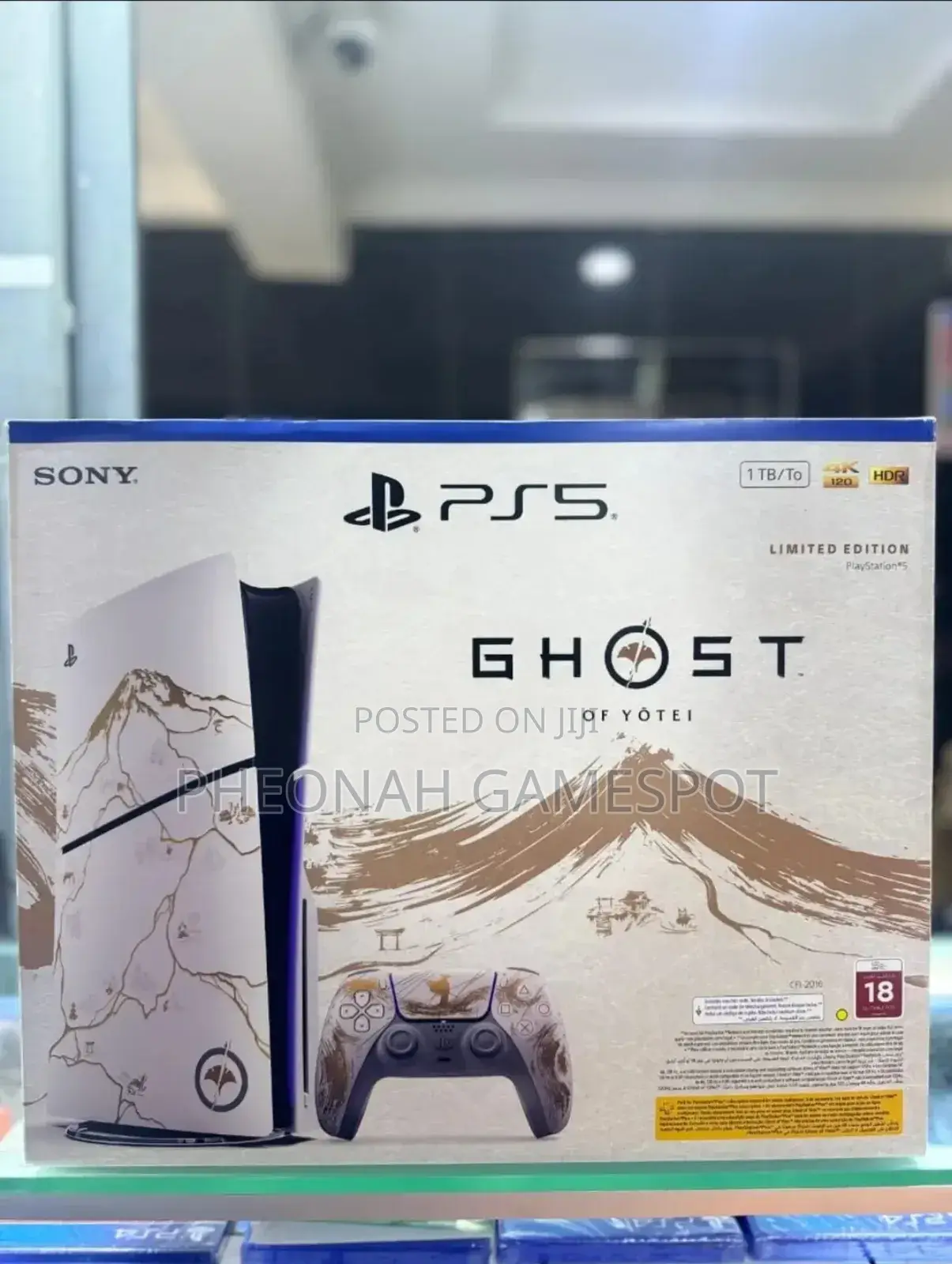 Brand Playstation 5 Slim Disc Version. Comes With Ghost of Yotei Cd