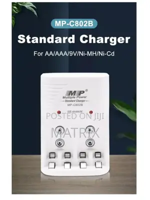 Universal Mp Aa/Aaa/9v Rechargeable Battery Charger