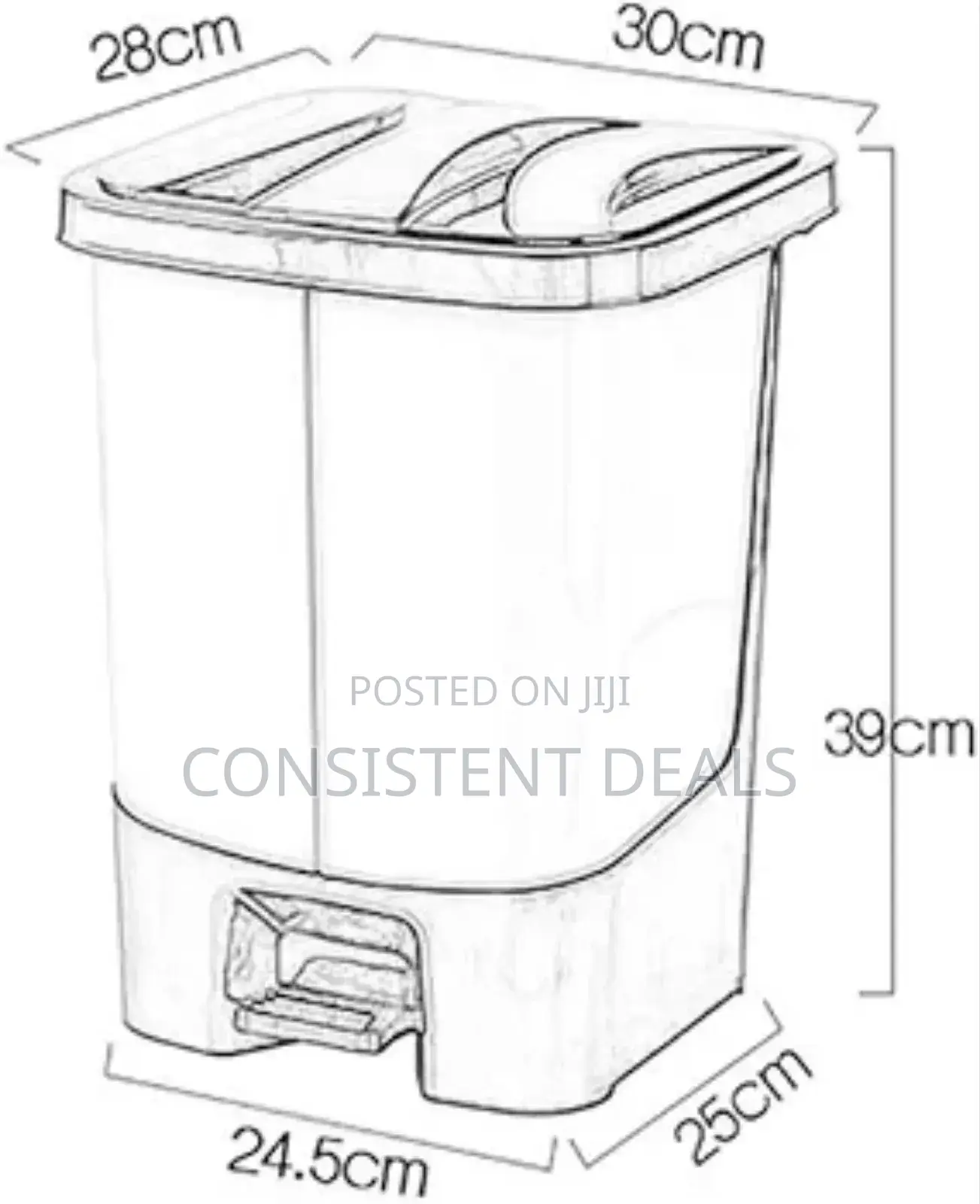 Trash Can Kitchen Trash Can With Lid Lid Storage Bucket And Pedal