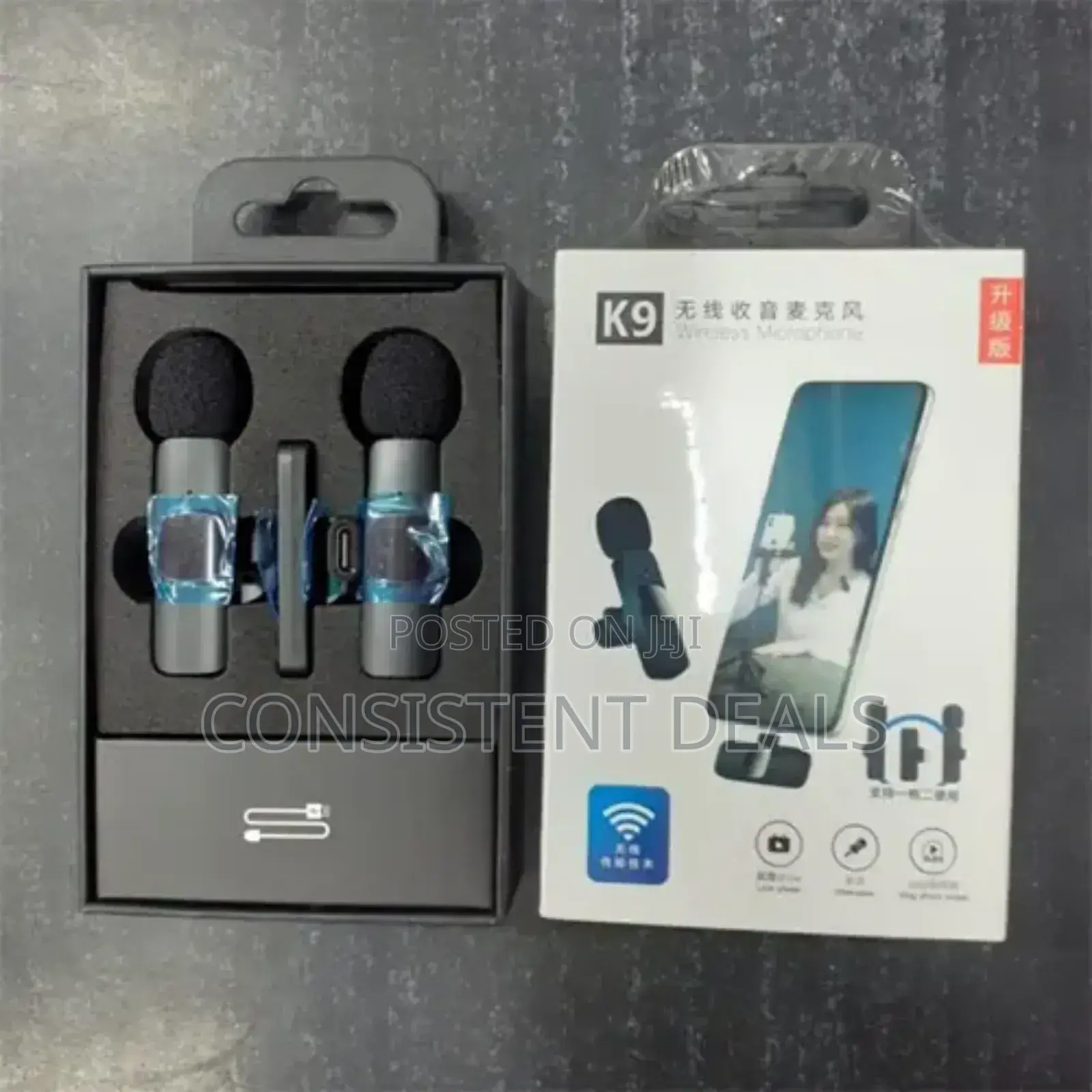 K9 Wireless Lavalier Microphone