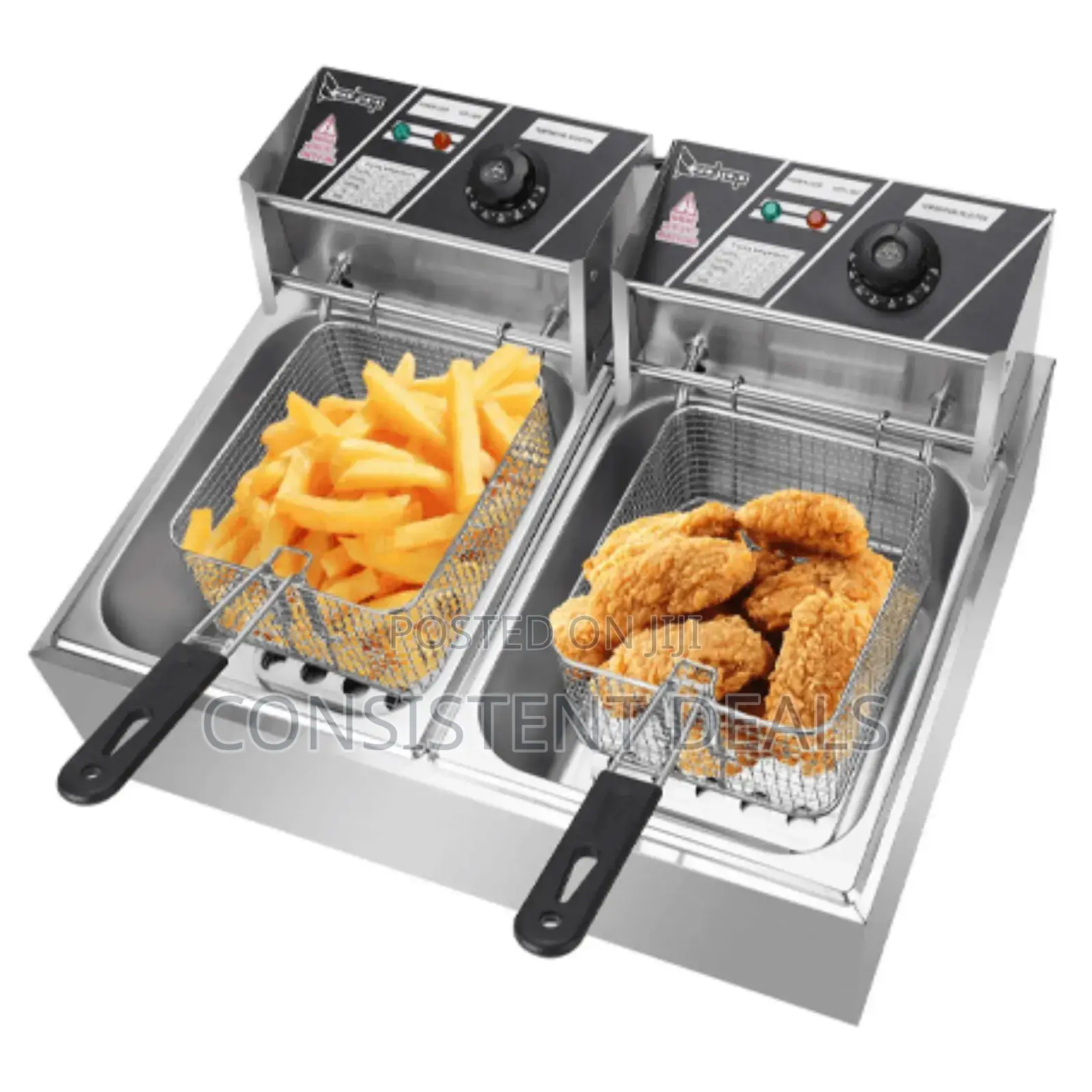 Pixel Double  12l Commercial Deep Fat Fryer