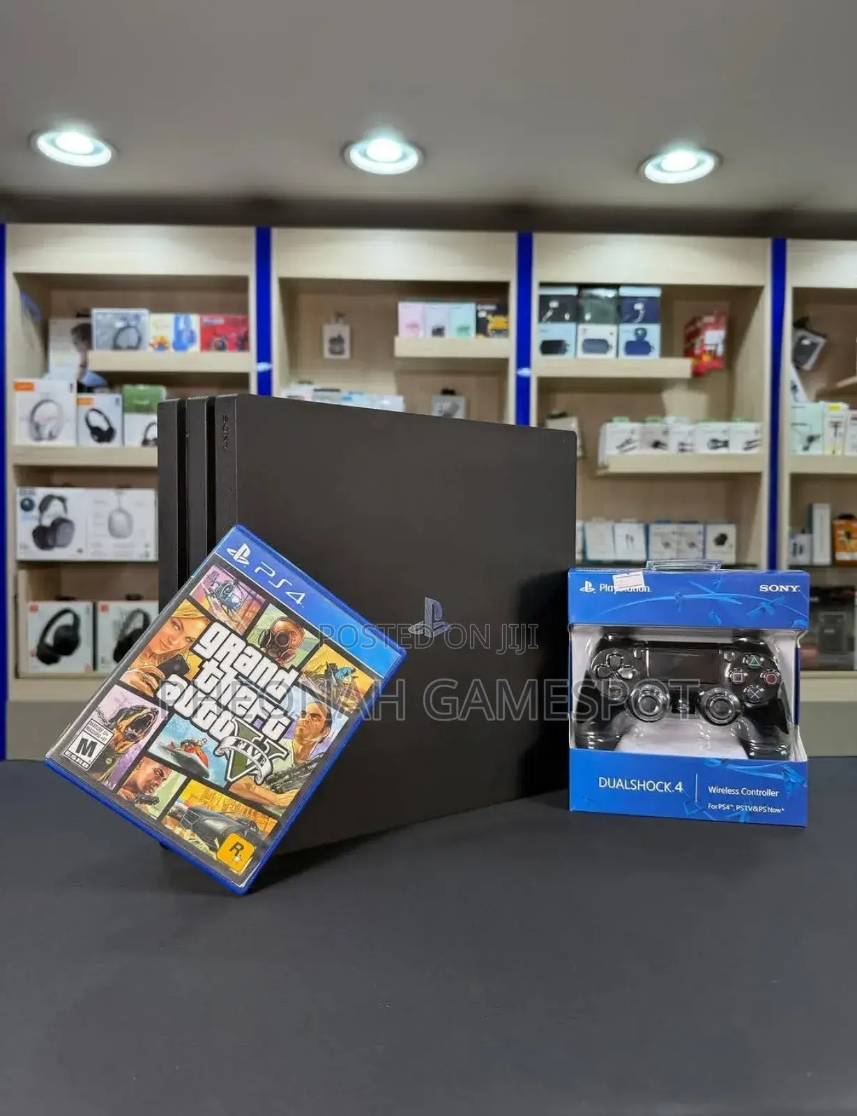 Playstation 4 Pro. Ps4 Pro With 30 Games Including Gta 5 and 2 Pads.