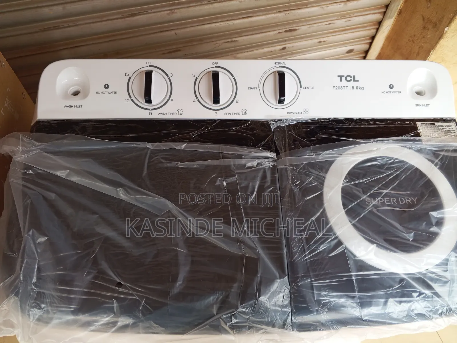 TCL Twin Tub Washing Machine 8kg