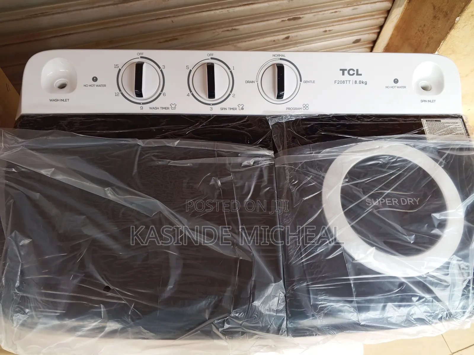 TCL Twin Tub Washing Machine 8kg