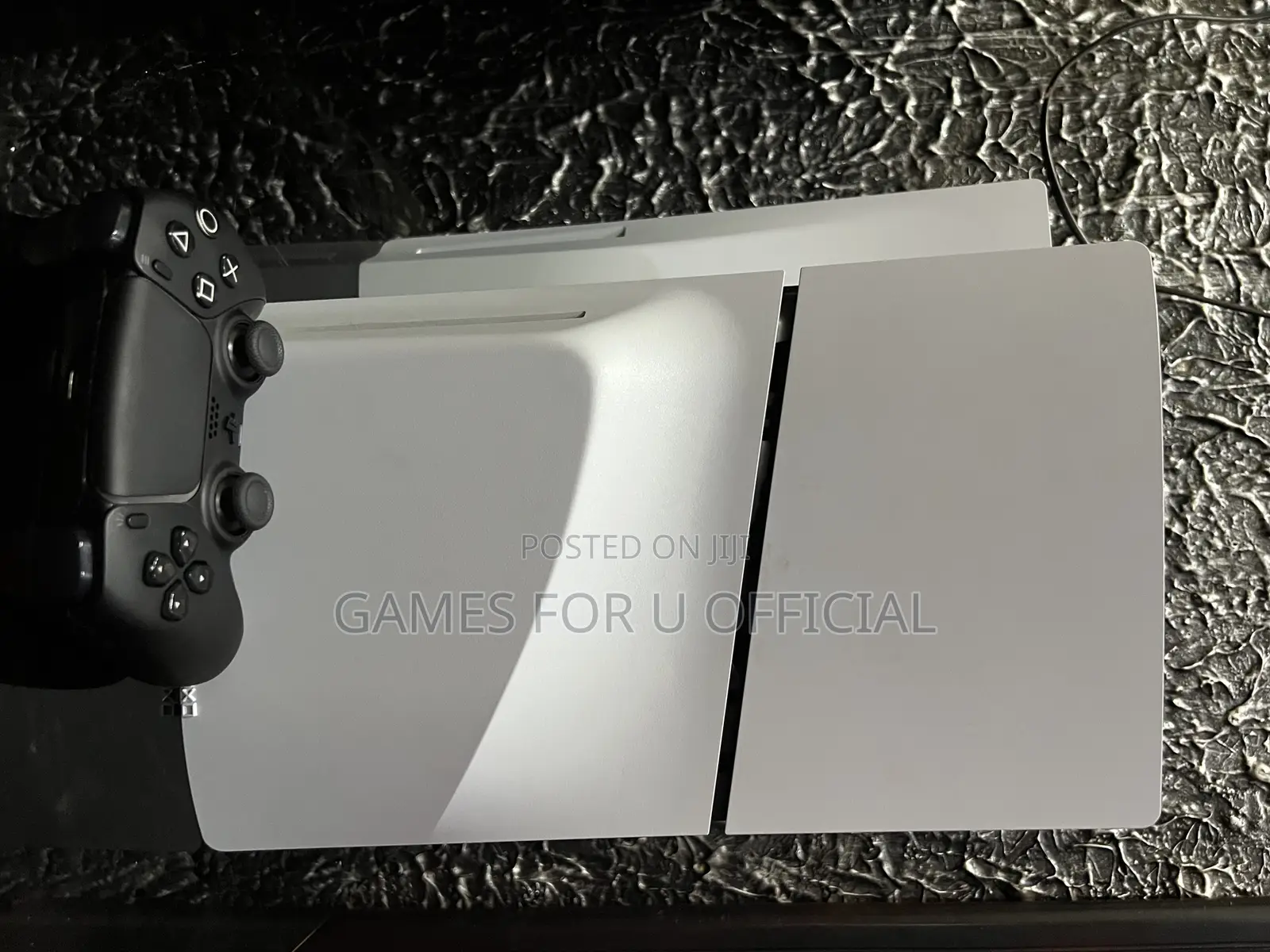 Ps5 Disc Version Console Black Pad