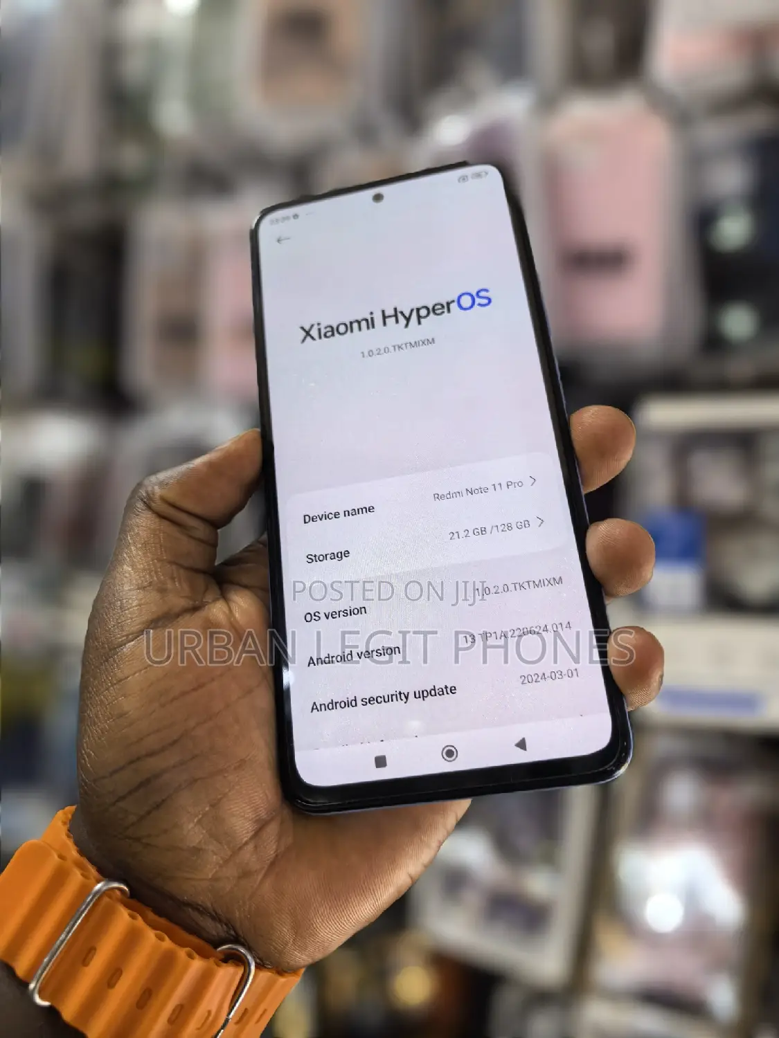 New Xiaomi Redmi Note 11 Pro 5G 128 GB White