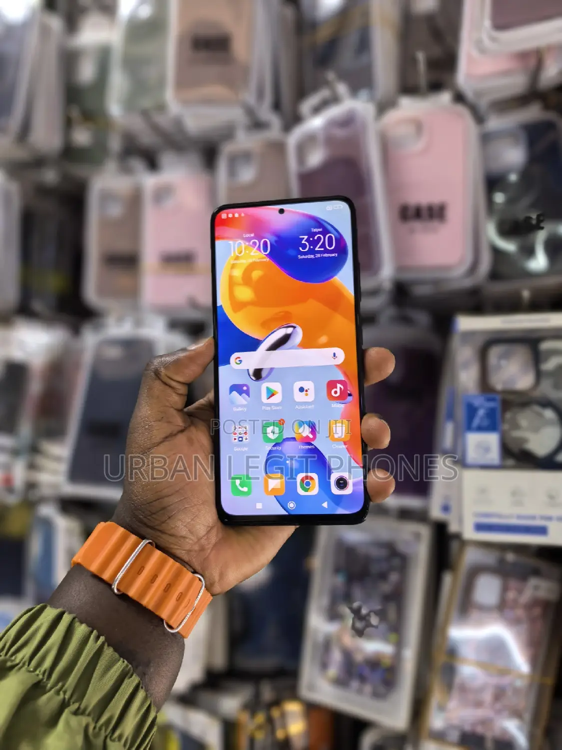 New Xiaomi Redmi Note 11 Pro 5G 128 GB Black