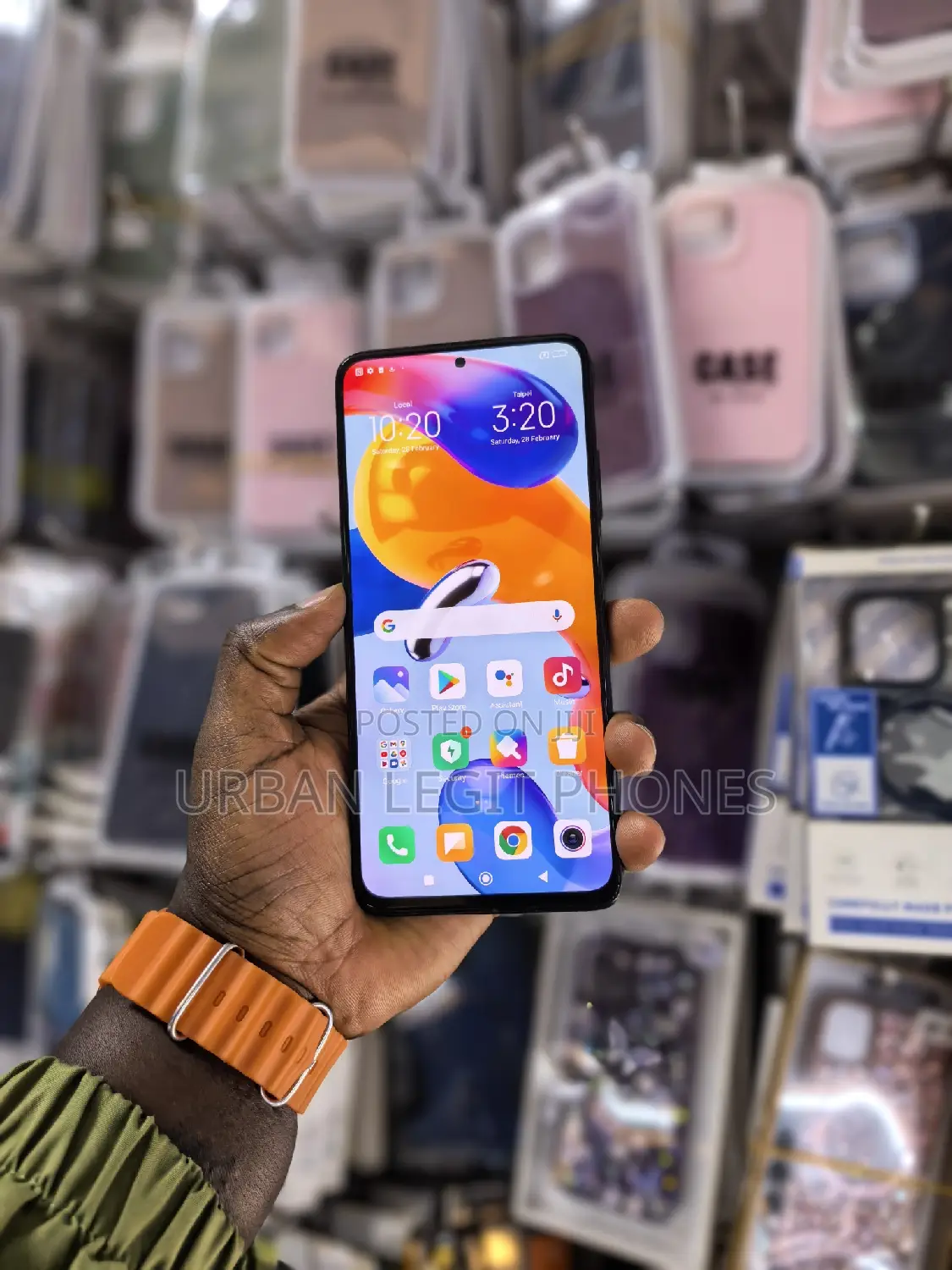 New Xiaomi Redmi Note 11 Pro 5G 128 GB Black