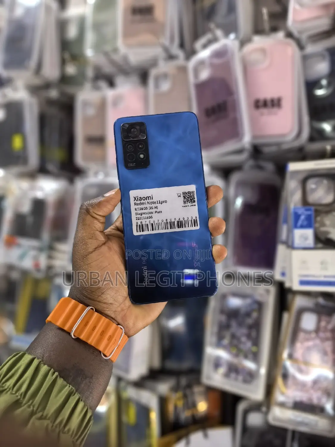 New Xiaomi Redmi Note 11 Pro 5G 128 GB Blue