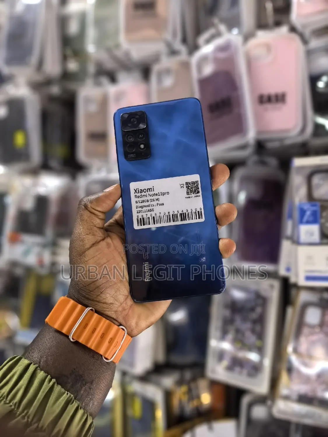 New Xiaomi Redmi Note 11 Pro 5G 128 GB Blue