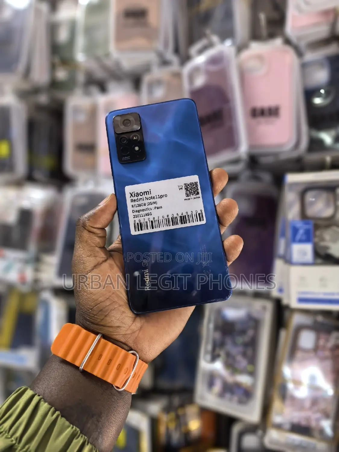 New Xiaomi Redmi Note 11 Pro 5G 128 GB Blue