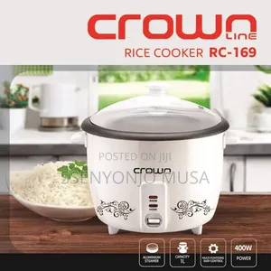 Crown Rice Cooker Rc-170 -700w,2.8l Capacity,Multifunctional