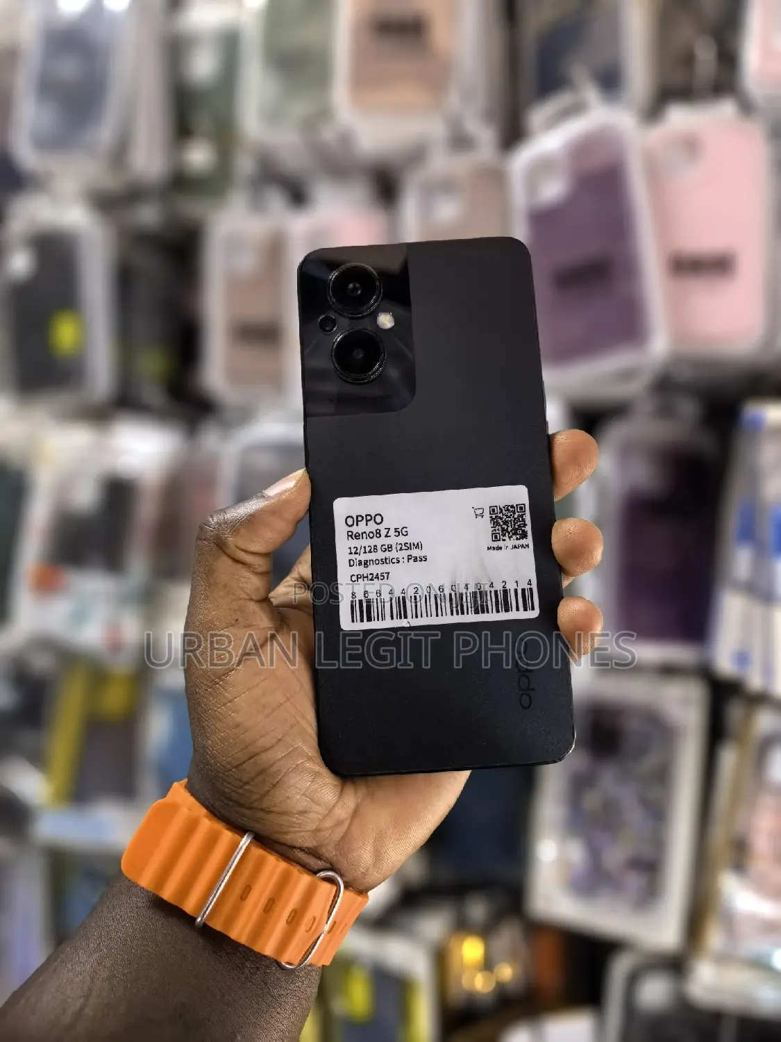 New Oppo Reno8 Z 128 GB Black