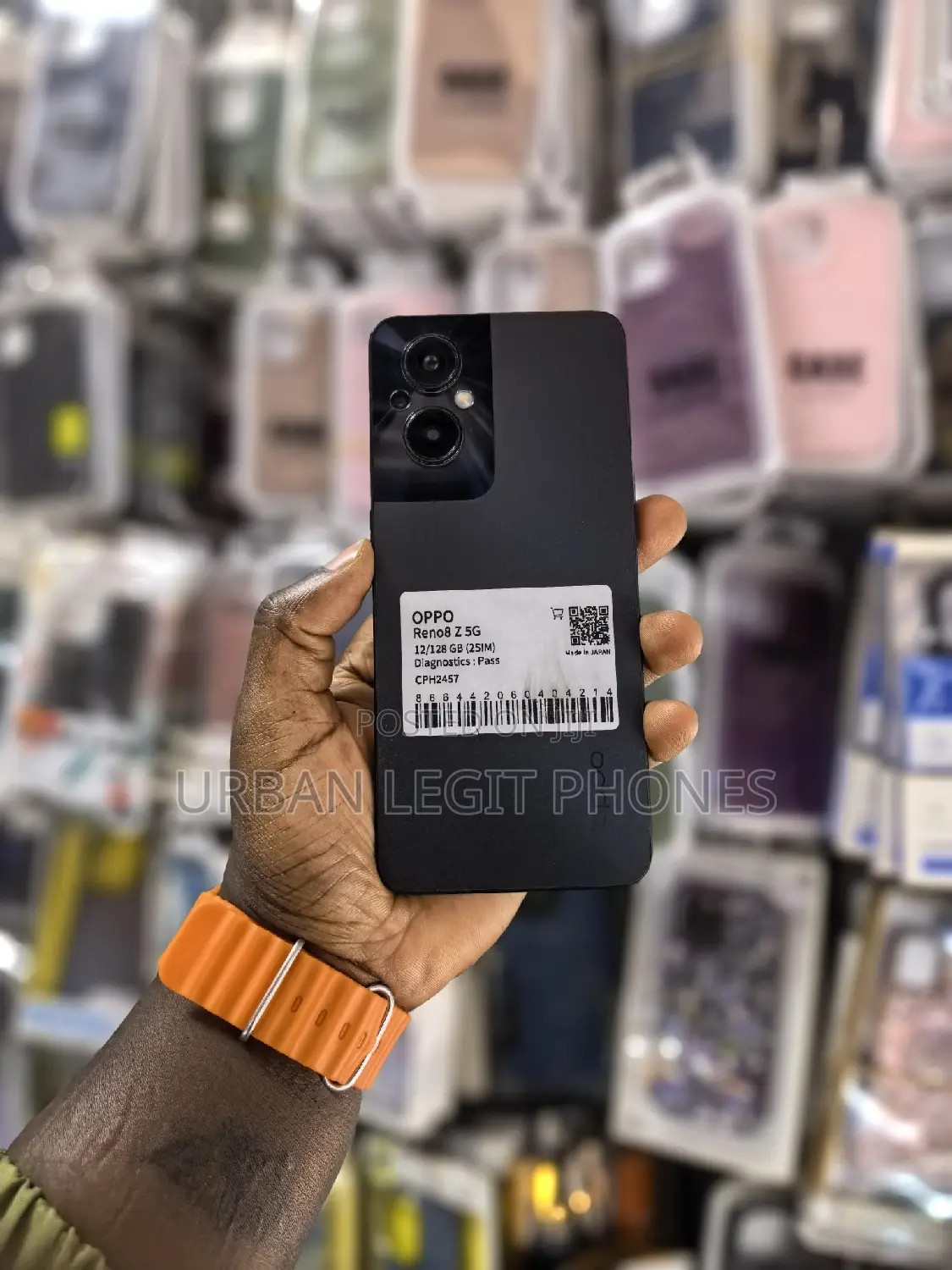 New Oppo Reno8 Z 128 GB Black