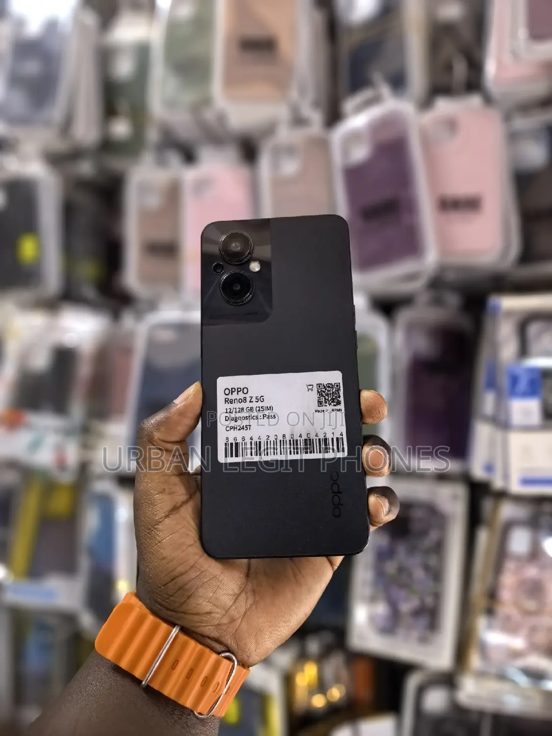 New Oppo Reno8 Z 128 GB Black