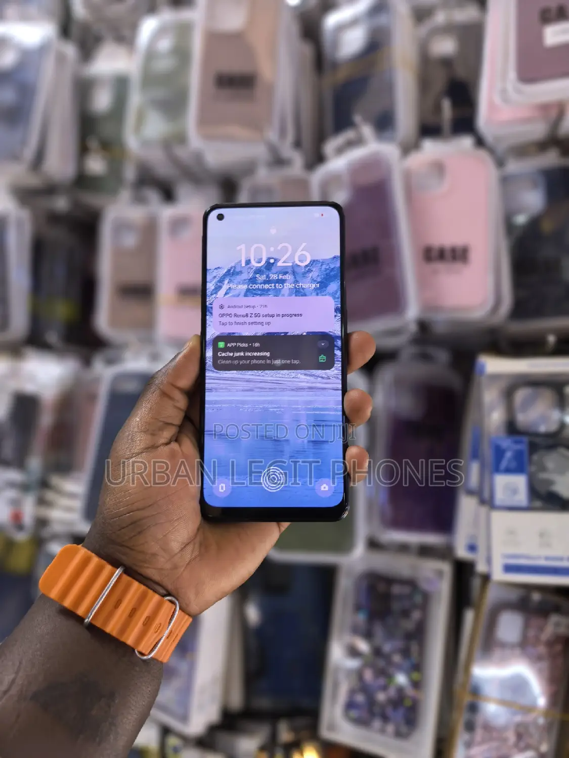 New Oppo Reno8 Z 128 GB Black
