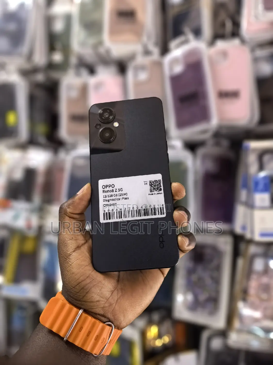 New Oppo Reno8 Z 128 GB Black