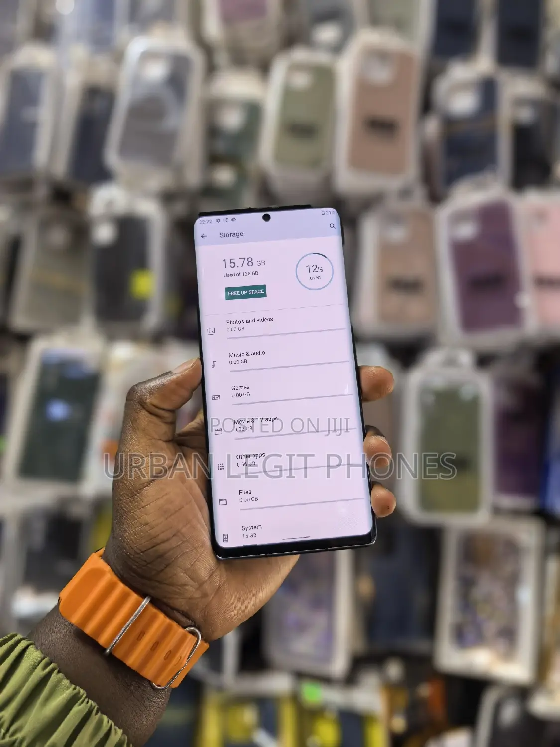 New Sharp Aquos R6 128 GB Black