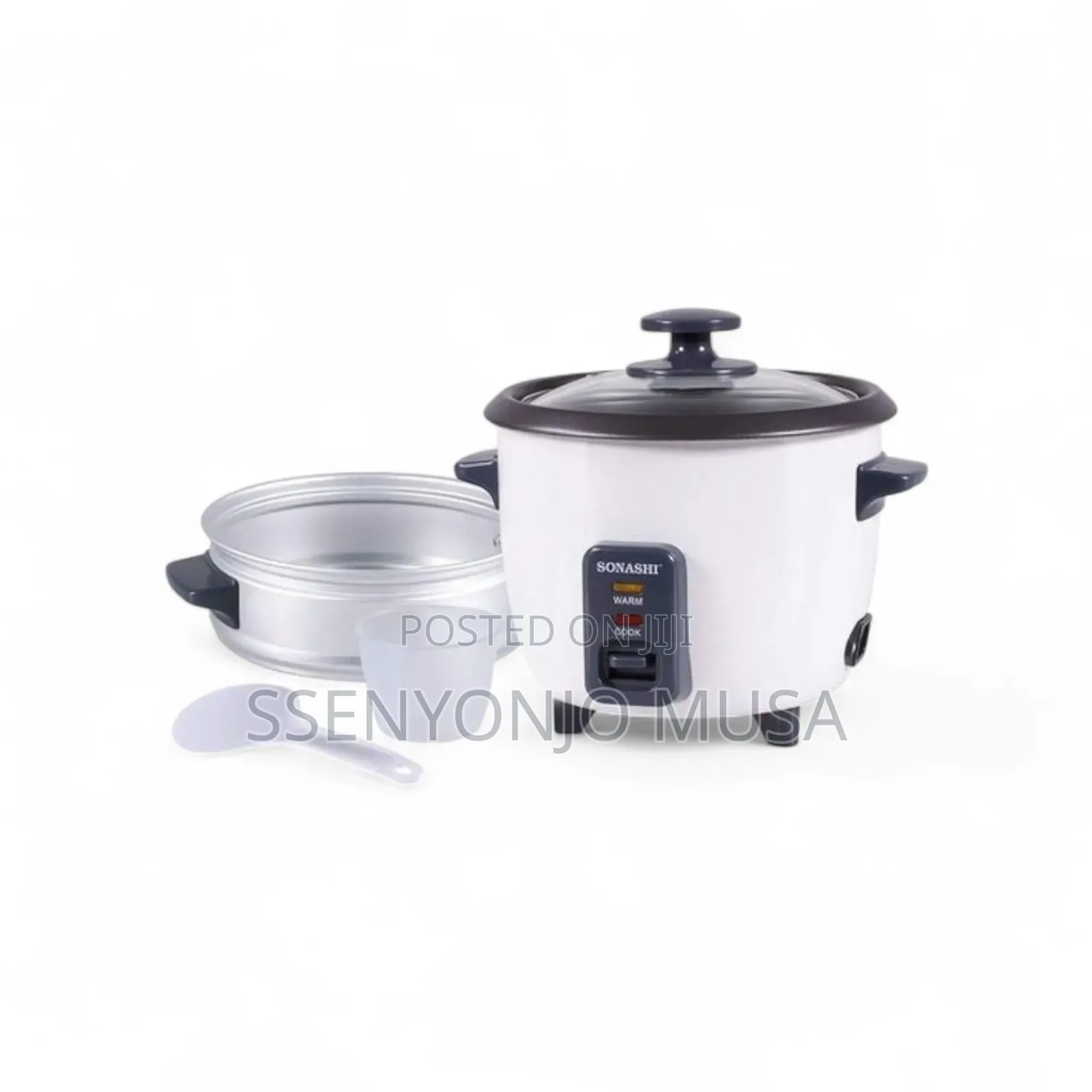 Sonashi SRC-328 2.8l Rice Cooker With Steamer - Tempered-