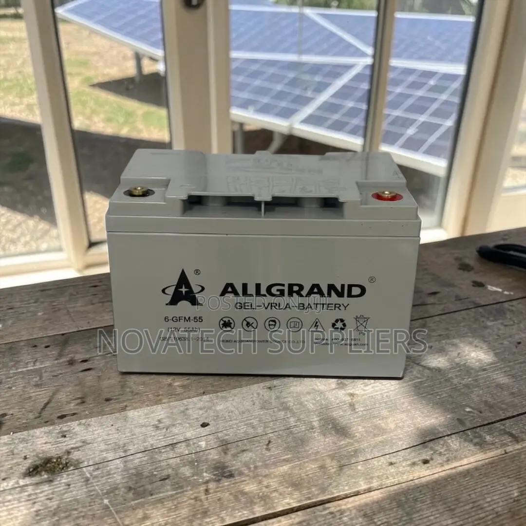 12v 55ah Allgrand Deep Cycle Gel Battery