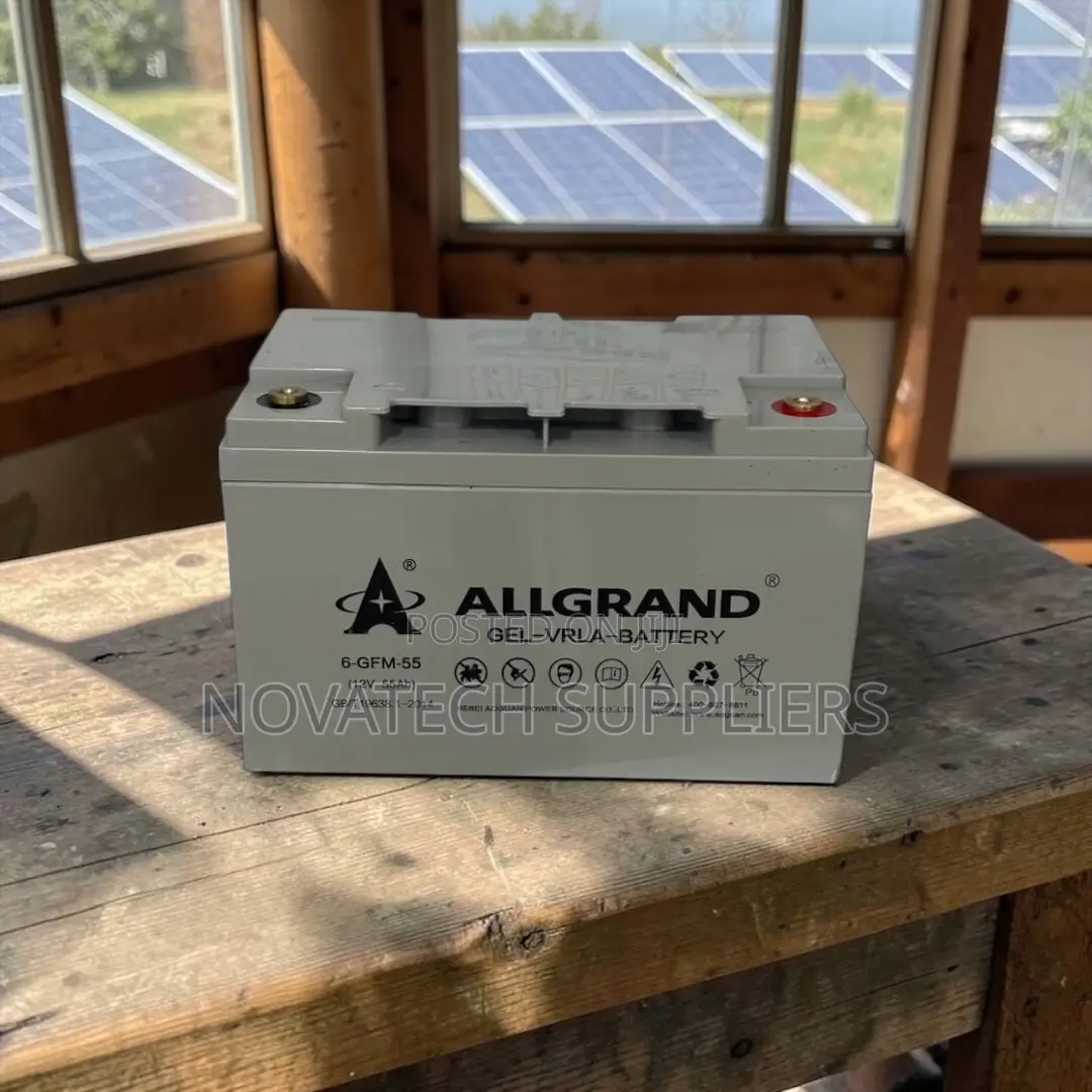 Allgrand 12v 55ah Pure Gel Inverter Battery