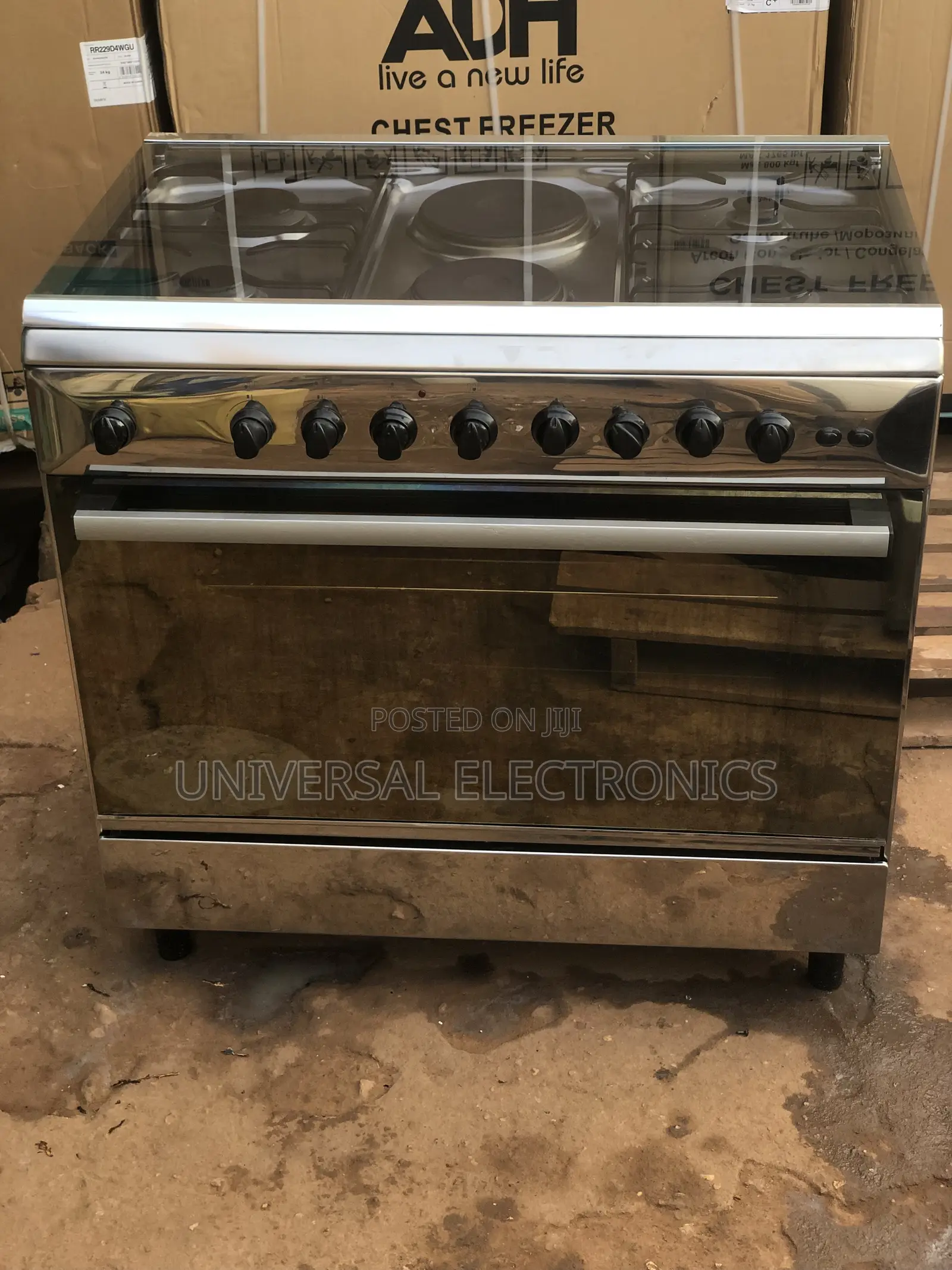 Ariston Uk Imported Cooker 90x60 (Oven)